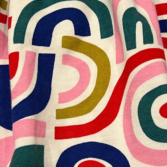 Hanna Andersson French Terry Rainbow Print Dress, 120 (6-7 yrs) - Picture 7 of 8